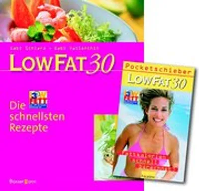Produktbild von Low Fat 30 - die schnellsten Rezepte + Pocketschieber