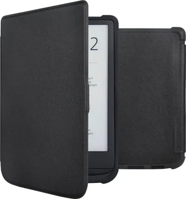 Productafbeelding van imoshion Slim Soft Case Bookcase voor de Pocketbook Touch Lux 5 / HD 3 / Basic Lux 4 / Vivlio Lux 5 - Zwart