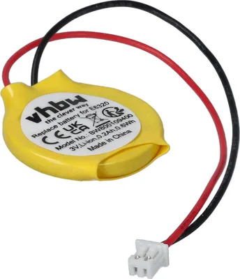 Produktbild von vhbw BIOS-Batterie kompatibel mit Dell Inspiron Mini 910 Computer Notebook (200 mAh, 3 V, Li-Ion)