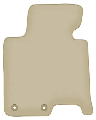 Immagine prodotto di Tappetino conducente in velluto PREMIUM beige compatibile con Hyundai i40 (2011-, station wagon, sedan) – con fissaggi – su misura