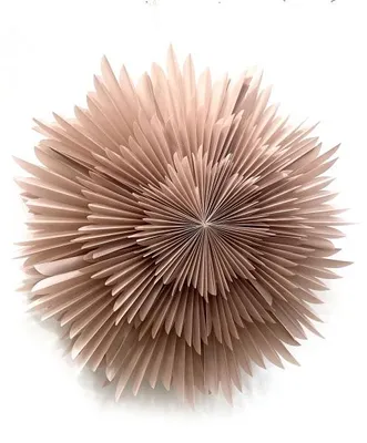 Only Natural – Papier-Lampenschirm – Rosa – 40 cm – Ansicht 1