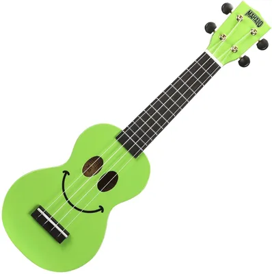 Image de Mahalo U-SMILE Green Soprano Ukulele