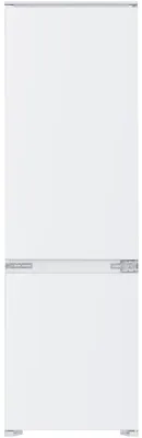 Produktbild von homeX CFB2491E Einbaukühlschrank mit Gefrierfach, Einbau Kühl Gefrierkombination, 178cm Nische - 249 Liter, Schlepptür