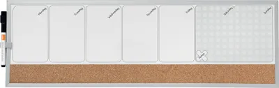 Obrázok produktu pre Rexel 1903780, 585 x 190 mm, Hnedá, Biela, Magnet, 347 g