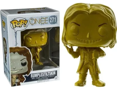 Image de FUNKO POP CULTURE IL ÉTAIT UNE FOIS RUMPLESTILTSKIN FIGURINE EN VINYLE GLITTER DORÉE Funko