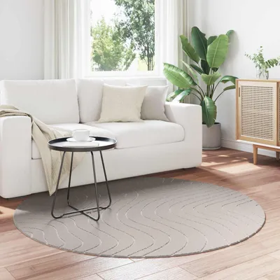 Produktbild von Bereichsteppiche Rund PALMERAS Creme Ø 160 CM Polyester