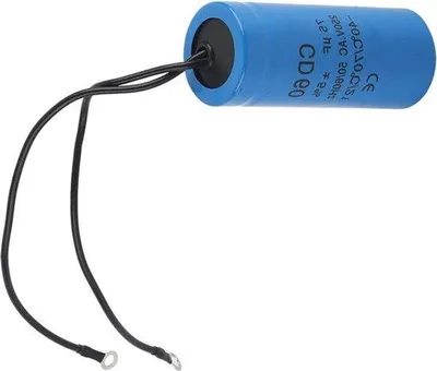 Produktbild von 75 MFD 250 V AC Startcondensator für HVAC und Motoranwendungen mit Draad.