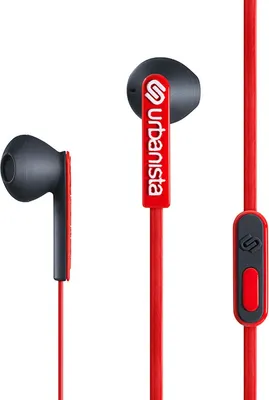 Obrázek produktu pro Urbanista San Francisco, Kabel, 20 - 20000 Hz, Hovory/hudba, 16 g, Sluchátka s mikrofonem, Červená