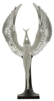 Immagine prodotto di Statuetta Sparky 26x9x48 cm in Resina Argento e Nero