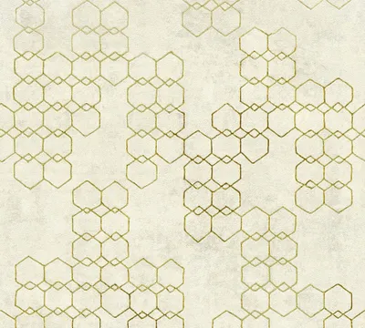 Produktbild von Livingwalls geometrische Tapete New Walls Urban Grace Vliestapete creme gold grau 10,05 m x 0,53 m