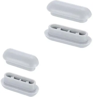 Produktbild von Set van 4 stuks - Toiletzittingkussen - Toiletrubberen - Bumper - Toiletafdichting - Toiletstop - Antislipring - Stille hoekbeschermer