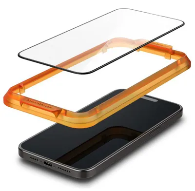 Obrázek produktu pro Spigen Glas.tR AlignMaster, Apple, iPhone 15 Plus, Průhledná, 2 kusů