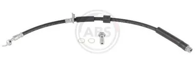 Obrázok produktu pre Brzdová hadica 527 mm INN M10x1,0 BANJO M10x1,0 A.B.S. pre napr. PEUGEOT 208