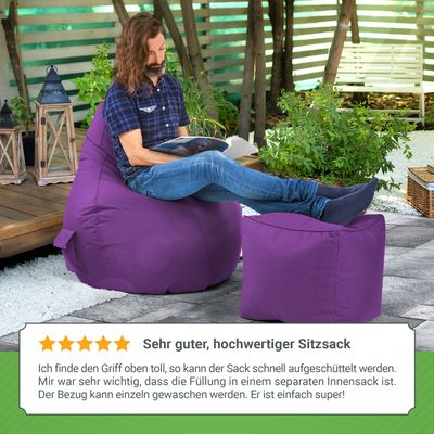 Lila Sitzsäcke günstig online kaufen