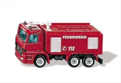 Produktbild von Siku Tanklöschfahrzeug FEUERWEHR Spielzeugauto rot; 1034