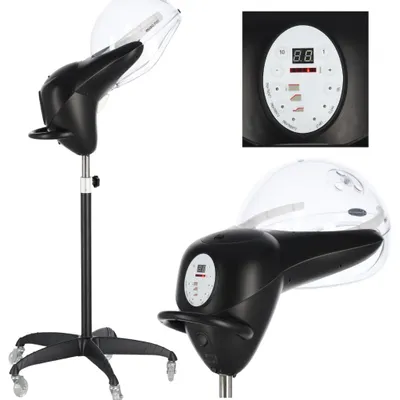 Immagine prodotto di Sauna per capelli Aqua Micro Mist 3 in 1, vaporizzatore professionale per ricostruzione, rigenerazione e cura dei capelli