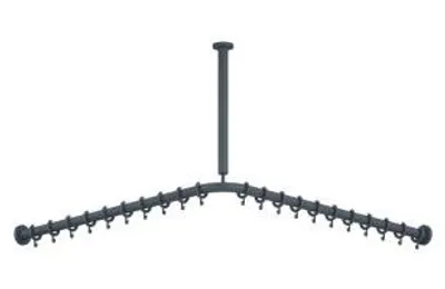 Produktbild von HEWI 801.34B022 97 Deckenabhängung Ser 801, matt,