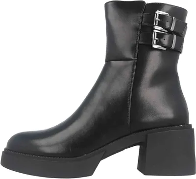 Produktbild von Fitters Footwear Berta Stiefel in Übergrößen Schwarz 2TT0301404 Black Polyurethangroße Damenschuhe
