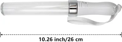 Zdjęcie produktu dla Świecąca pałeczka koncertowa LED, 15 kolorów, funkcja migania, sterowanie za pomocą pilota, fluorescencyjna pałeczka
