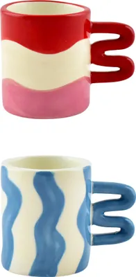 Zdjęcie produktu dla Que Rico Espresso Mug Aurora - Zestaw ceramicznej zastawy stołowej