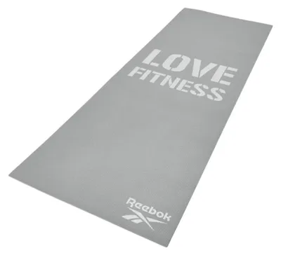 Produktbild von Reebok - Yogamatte "Love Fitness" PP675 (Einheitsgröße) (Grau)