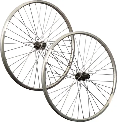 Produktbild von 26 Zoll Laufradsatz Set Ryde Hohlkammerfelge geöst Shimano QC300 Cues Disc 7-11
