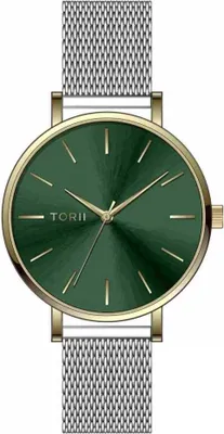 Image de La montre pour femme TORII G33SS.FG dans un style fashion vert classique.