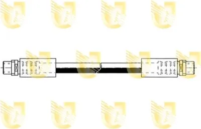 Produktbild von UNIGOM 379946 Bremsschlauch für AUDI 80 Limousine (8C2, B4) 80 (89, 89Q, 8A, B3) Cabriolet (8G7, B4) 80 Avant (8C5, B4) COUPE (89, 8B)
