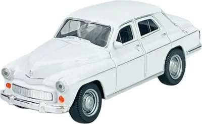 Produktbild von Welly Warszawa 224 Weiss 1:43 Die Cast Metall Modell im Kasten 44028