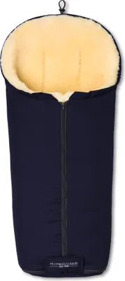 Produktbild von Hofbrucker Lammfell-Fußsack Iglu für Kinderwagen und BuggyDesign:Navy Blue