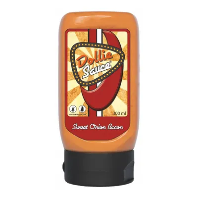 Produktbild von Dollie Sauce Sweet Onion Bacon mit süßer cremiger Sauce 300ml