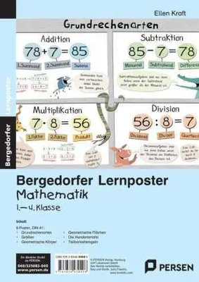 Obrázek produktu pro Lernposter Mathematik 1.-4.Klasse