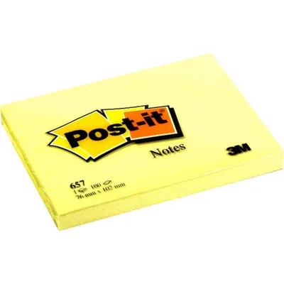 Produktbild von Post-It 657M, 7,6 cm, 10,2 cm