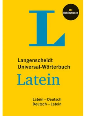 Image de Langenscheidt Universal-Wörterbuch Latein