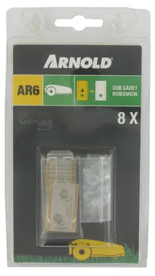 Image de Jeu De 8 Lames Pour Robot Tondeuse Robomow Rk4000 Pro
