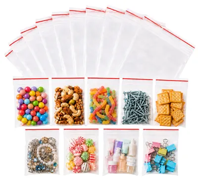 Obrázek produktu pro Ziplock sáčky se zipem, rozměry 70 x 100 mm, 100 kusů
