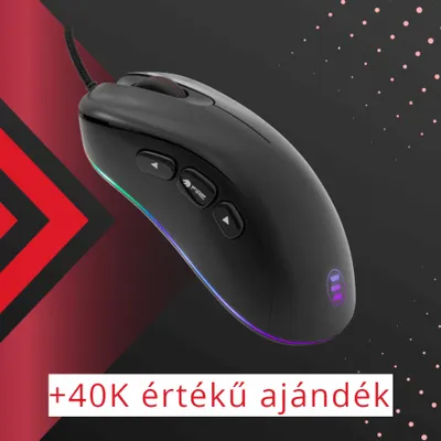 Produktbild von eShark Aikuchi eSport Gamer-Maus, 7.200 DPI, RGB, 6 programmierbare Tasten, Ergonomie + Software