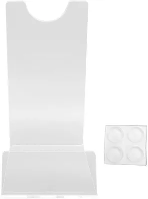 Imagen del producto de Soporte expositor de acrílico con alta capacidad de carga, fácil de instalar y versátil para diversas aplicaciones