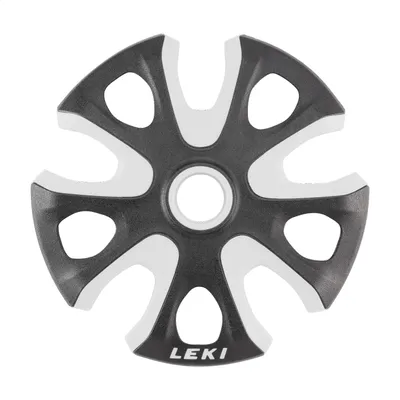 Obrázok produktu pre LEKI 853100102, Lyžiarska palica, Košík, Šedá, Biela, Leki, 9,7 cm, 1 kusov