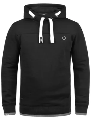 Produktbild von SOLID SDBenjamin Hood Herren Kapuzenpullover Hoodie Pullover mit Kapuze Eingrifftaschen Rippbündchen Baumwollmischung Regular fit