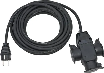 Immagine prodotto di Brennenstuhl 1167810301 Brennenstuhl Verl.-Kabel 10m H07RN-F3G1,5 schwarz