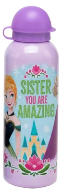 Image de Bouteille en aluminium Amazing Sister avec bouchon, 500 ml