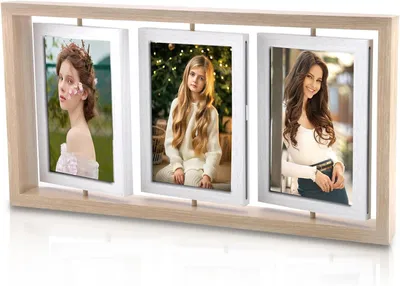 Productafbeelding van Rotatable Collage Fotolijst voor 6 Foto's 10 x 15 cm