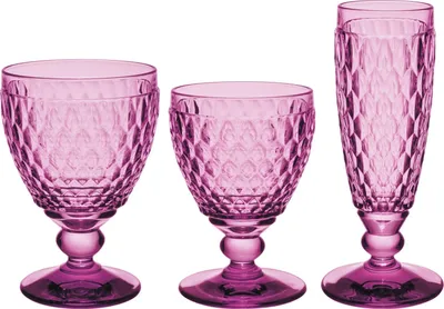 Produktbild von Villeroy & Boch Boston Coloured Wein- & Sektgläser 12er Set Berry