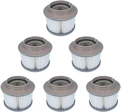 Produktbild von Packung mit 6 Ersatzfiltern fš¹r MSpa FD2089, Filterkartusche fš¹r Schwimmb?der und Spas