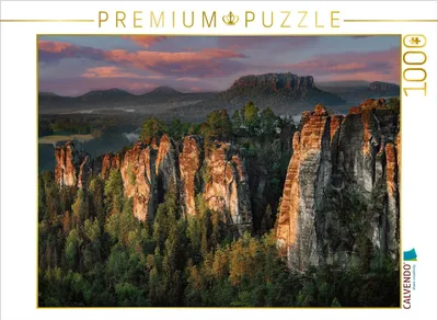 Produktbild von CALVENDO Puzzle Blick am Morgen | 1000 Teile Lege-Größe 64x48cm Foto-Puzzle für glückliche Stunden