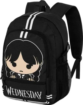 Zdjęcie produktu dla Karactermania Wednesday Cute Fan Fight 2.2 Plecak Grau Grau Jeden rozmiar