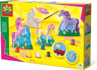 Image de SES Creative Casting et peinture - 3 chevaux