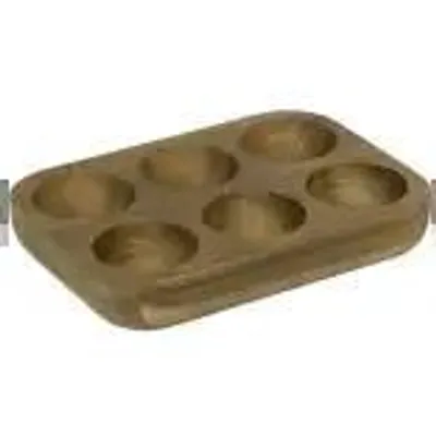 Produktbild von Eierhalter aus Akazienholz für 6 Eier