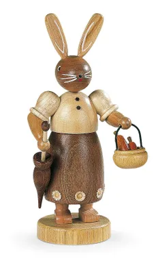 Produktbild von Hasenfrau naturfarben (17cm) von Müller Kleinkunst
